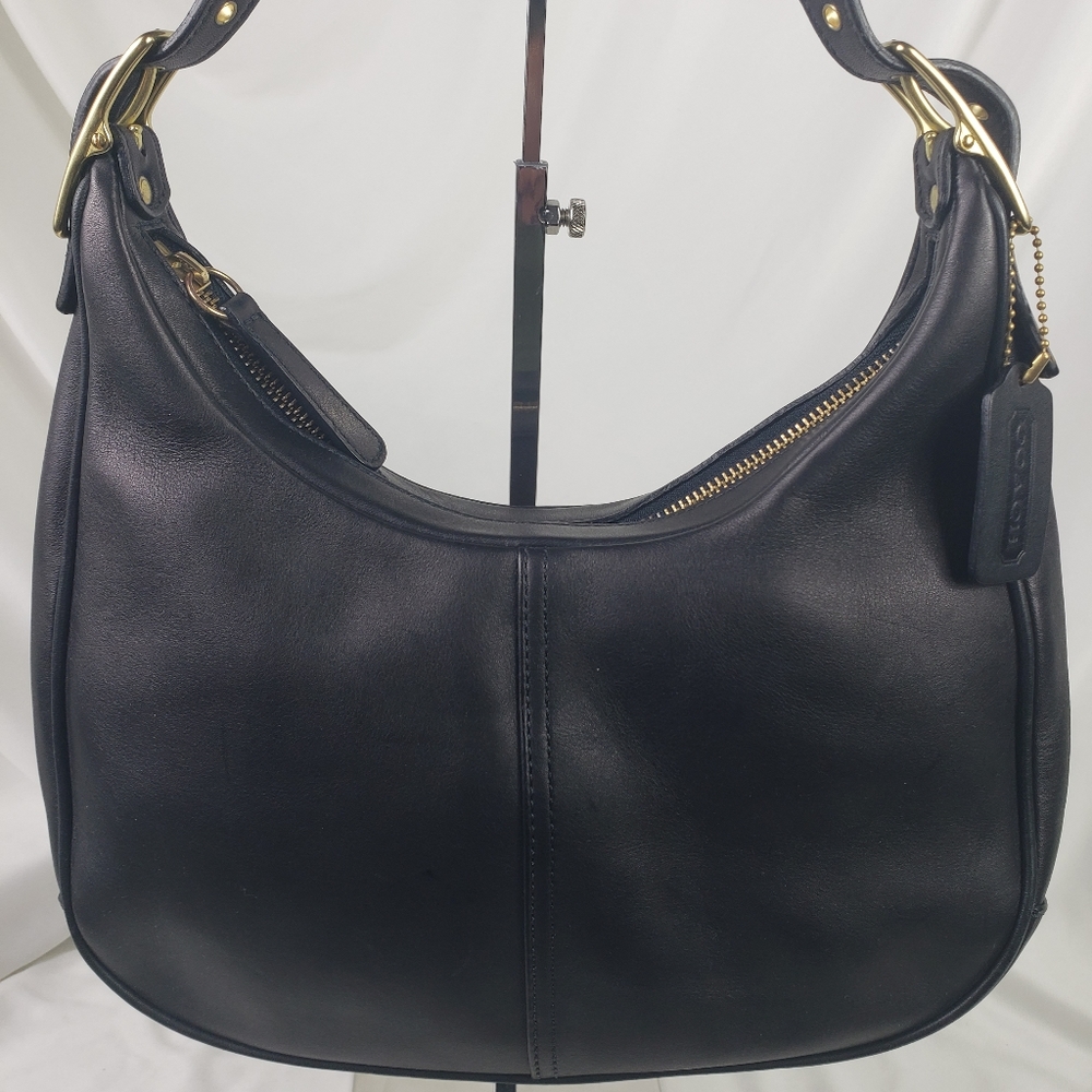 Coach Leather Hobo Shoulder Bag